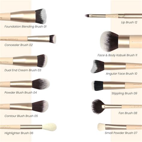 Buy Best Face Makeup Brush Set Online | Milagro Beauty