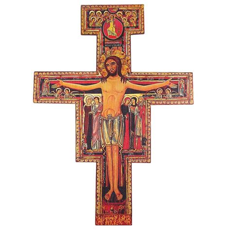 Jesus San Damiano Crucifix - 36 inch tall – Beattitudes Religious Gifts