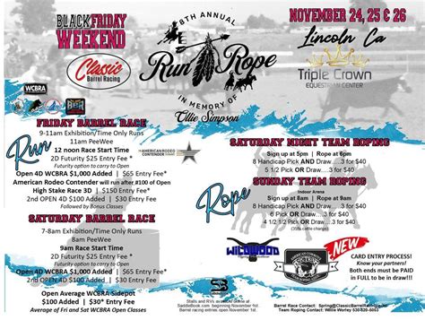 Run & Rope in Memory of Ollie Simpson BLACK FRIDAY WEEKEND, Triple ...