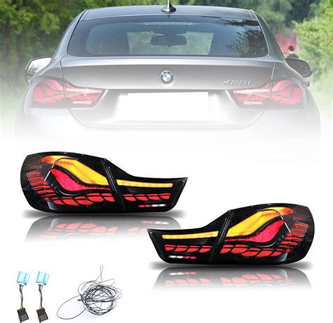 Buy RXC OLED Dragon Scale Tail Lights Rear Lamps Assembly for 2014-2020 ...