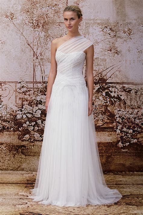 Wedding dress by Monique Lhuillier Fall 2014 bridal Look 12