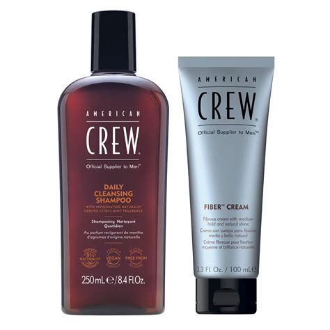Ripley - SET CREMA FIBER CREAM AMERICAN CREW PKAC018 + DAILY CLEANSING ...