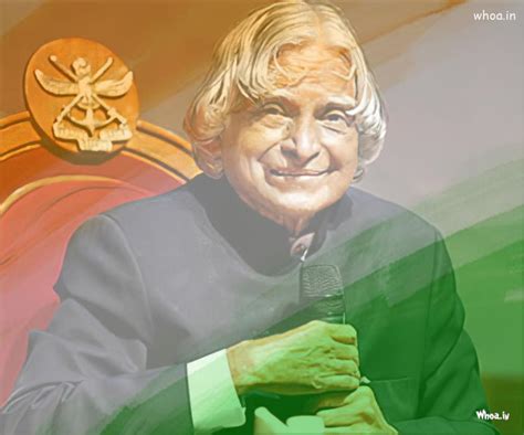 Dr. APJ Abdul Kalam With Flag Images , Abdul Kalam Photo