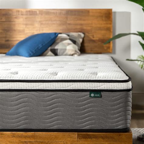 Buy ZINUS 12 Inch Support Plus Pocket Spring Hybrid Mattress / Extra ...