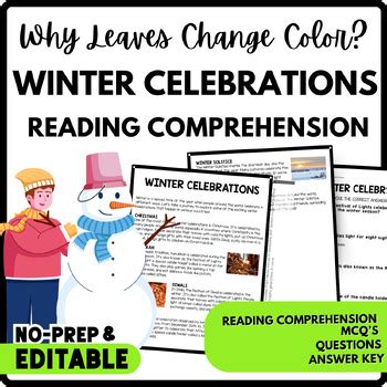 December Reading Worksheet 的图像结果