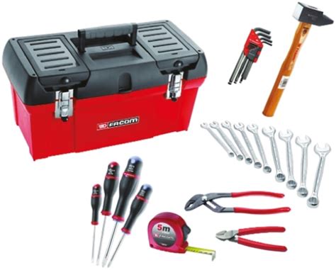 CM.26BPC19PF Facom | Facom 26 Piece Maintenance Tool Kit with Box | 755 ...