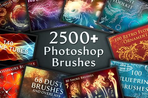 2500+ Photoshop Brushes Bundle - FilterGrade