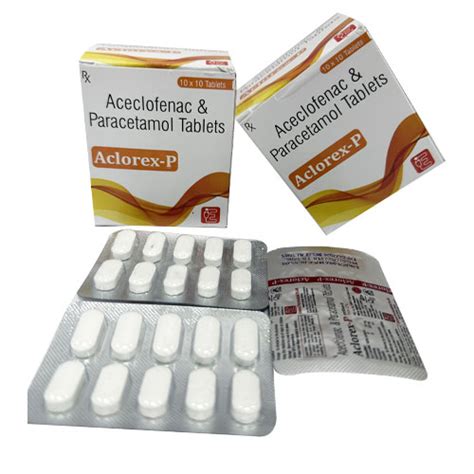ACLOREX-P Tablets Everscot Pharmaceuticals Pvt. Ltd.