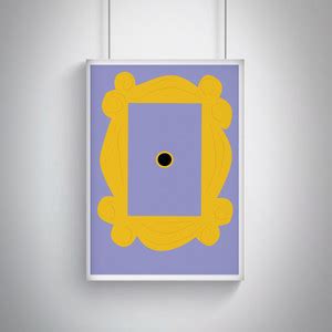 Cool, Trendy, Quirky Posters "Friends Purple door " Add some quirkiness ...