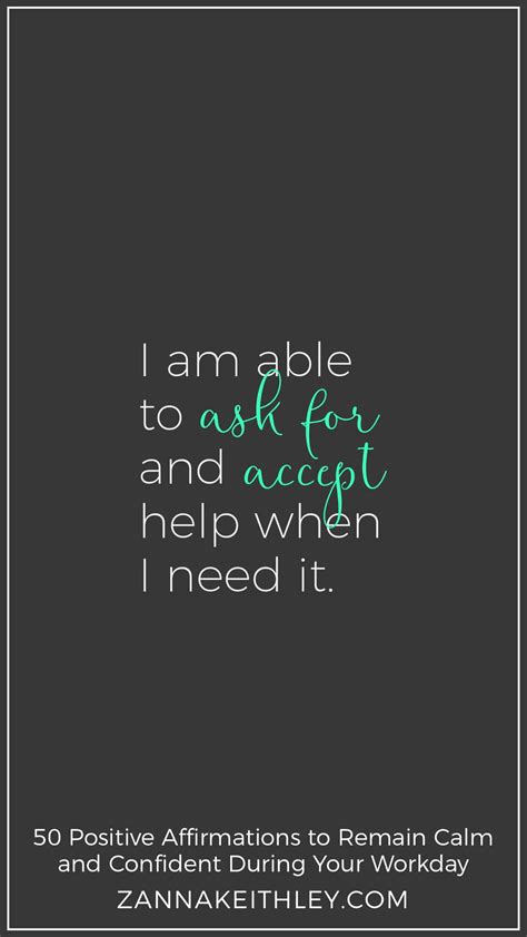 50 Positive Affirmations for Work Confidence and Success