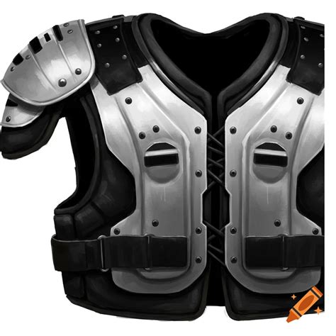 Football shoulder pads. on Craiyon