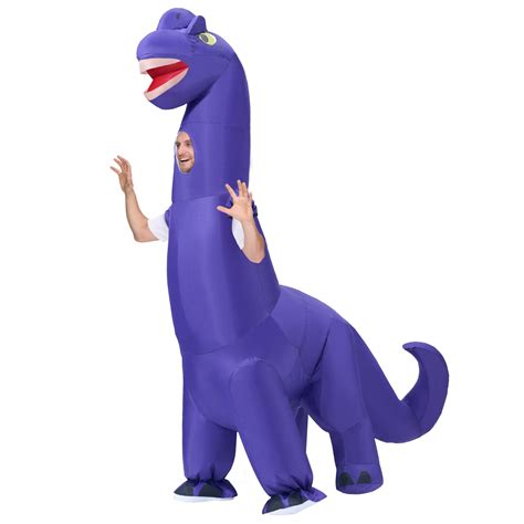 Adult Halloween Inflatable Costumes, Brachiosaurus Inflatable Blow Up ...