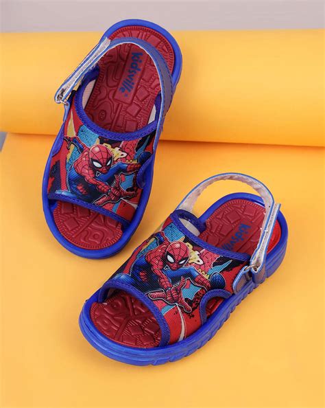 Spiderman Printed Sandals For Kids Boys – Kidsville