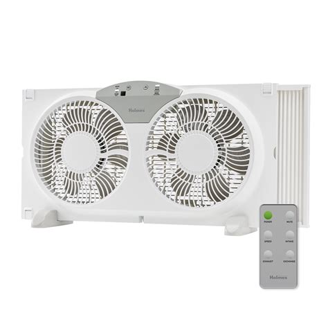 Window Fans: 9'' Twin Blade Digital Window Fan | Holmes Fans