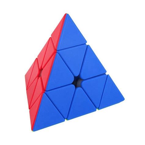 Pyramid Rubik'S Cube - Multi Color Sticker less | Daraz.pk
