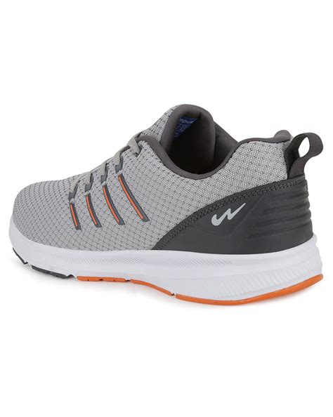 Buy Running Shoes For Men: Vacum-L-Gry-D-Gry | Campus Shoes