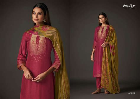 OMTEX CAPRINA VOL 2 SILK JACQUARD DESIGNER HEAVY SUITS AT BEST ONLINE ...