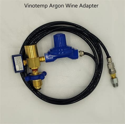Argon Cartridge Refillable system w/500 PSI Regulator and 5 ft. High ...