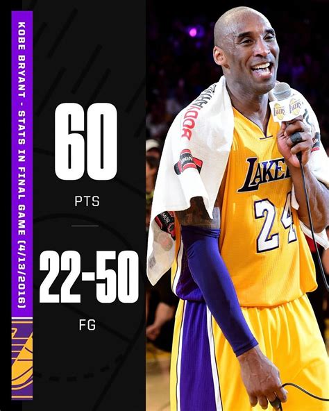 SportsCenter | “MAMBA OUT.” Nine years ago today, Kobe dropped 60 ...