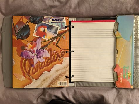 Buy Vintage TRAPPER KEEPER and NIKE Portfolios Mead Binder Folders 90's ...