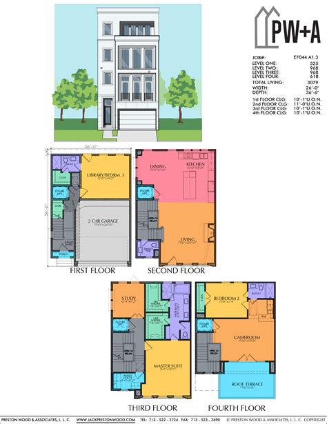 Townhome Floor Plans 3 Bedroom Apartment Plan Examples