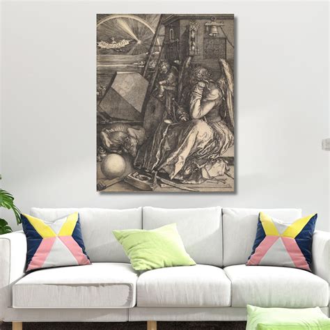 Albrecht Durer Melancholia (melancolia) Ready to Hang Canvas,print ...