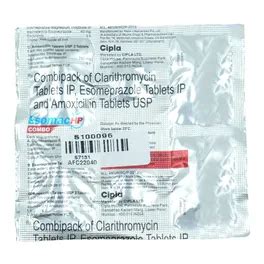 Esomac HP Combipack Tablet Kit | Uses, Side Effects, Price | Apollo ...