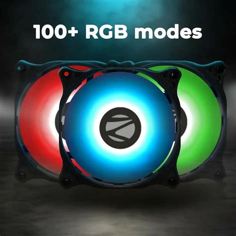 ZEBRONICS ZEB-PGF500C Premium Chassis ARGB Fans Combo Kit ...