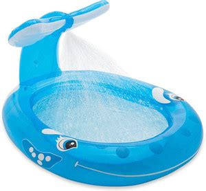 INTEX Whale Spray Pool 57435 Inflatable Swimming Pool Price in India ...