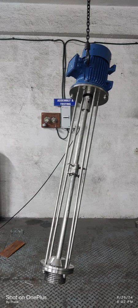 High Shear Mixer - High Speed Homogenizer Manufacturer from Pune