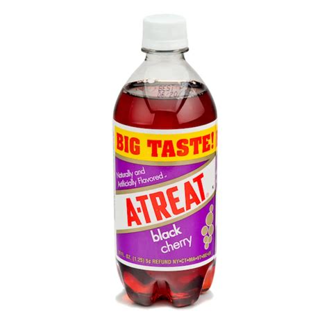 A-Treat Black Cherry Soda reviews ratings & information - Bev Rank