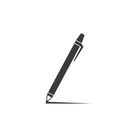 Premium Vector | Pen logo vector simple icon illustration