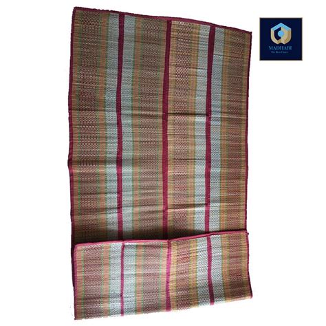 Buy MADHABI Chatai Mat for Home/Chatai for Sleeping on Floor/Bamboo ...