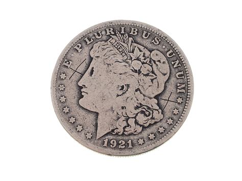 Lot - 1921-S Morgan Silver Dollar
