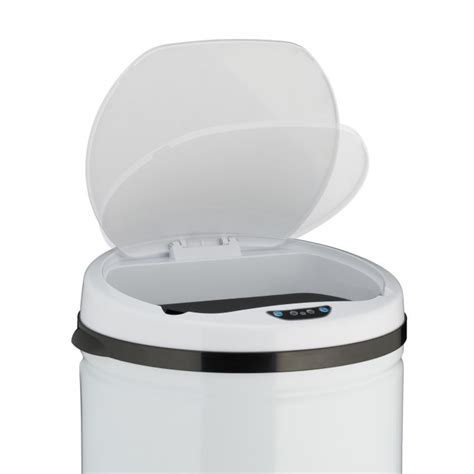White 50L Sensor Bin Buy HERE Now