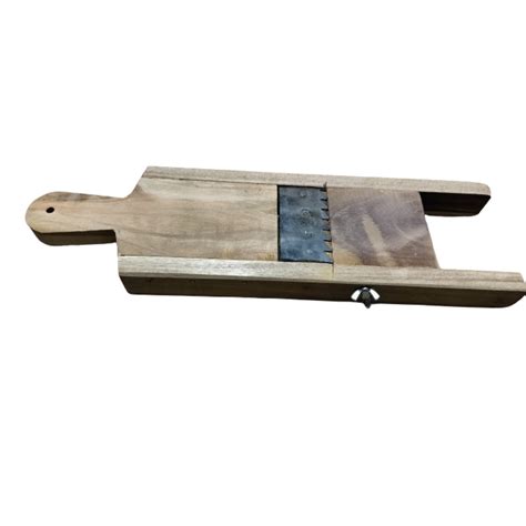 Handmade Wooden Steel Wahl Blade Slicer / Vegetable Slicer (Dimensions ...