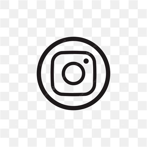 Black Instagram Logo Transparent Facebook Instagram Black Icon Icon