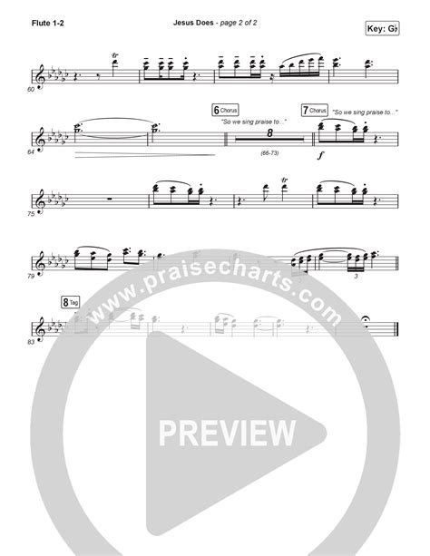 Jesus Does (Choral Anthem SATB) Flute Sheet Music PDF (We The Kingdom ...