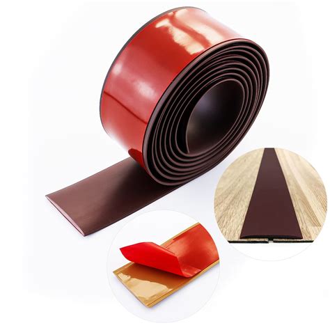 Buy Floor Transition Strip Self Adhesive Vinyl Floor Flat Divider Strip ...