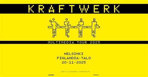 Kraftwerk (DE): Multimedia Tour 2025, Finlandia-talo, Helsinki 20.11. ...