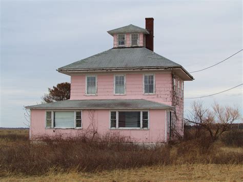 Plum Island Pink House