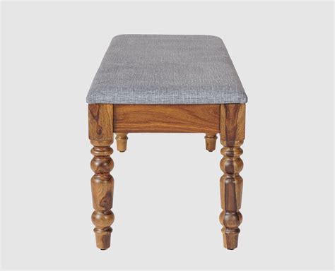 Belgium 3 Seater Sheesham Wood Bench