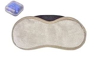 Buy Sleeping Eye Mask and Ear Plugs for noise reduction, Combo Pack ...