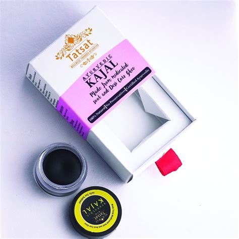 TATSAT-100% Natural Certified Ayurvedic Baby Kajal With Pure Herbs ...