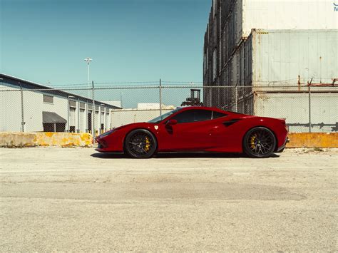 Download wallpaper wheels, ferrari, black, f8, section ferrari in ...