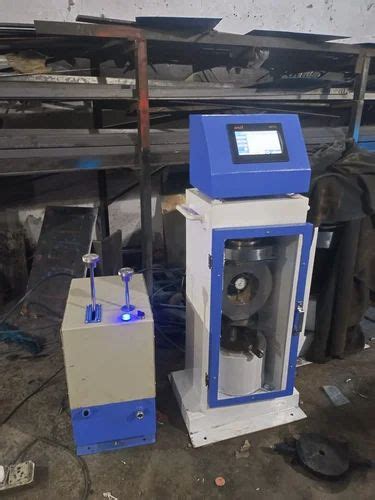 Cube Testing Machine - SEMI-AUTOMATIC CUBE TESTING MACHINE Manufacturer ...