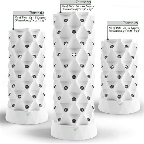 Aeroponic Growing Tower - Hydroponic Innovative Vertical Aeroponic ...