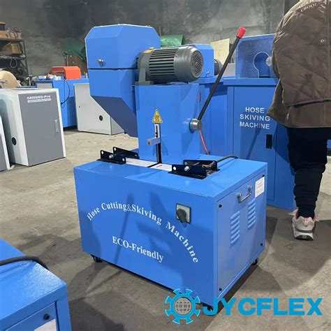 Professional Hydraulic 6-51mm 2 Inch Hose Cutting Skiving Machine ...
