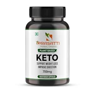 Prasatti Herbal Organic Keto Capsules & Advanced Slim Supplement 800 MG ...