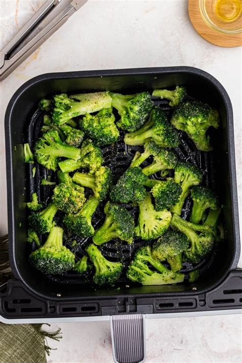 Air Fryer Frozen Broccoli | Air Frying Foodie
